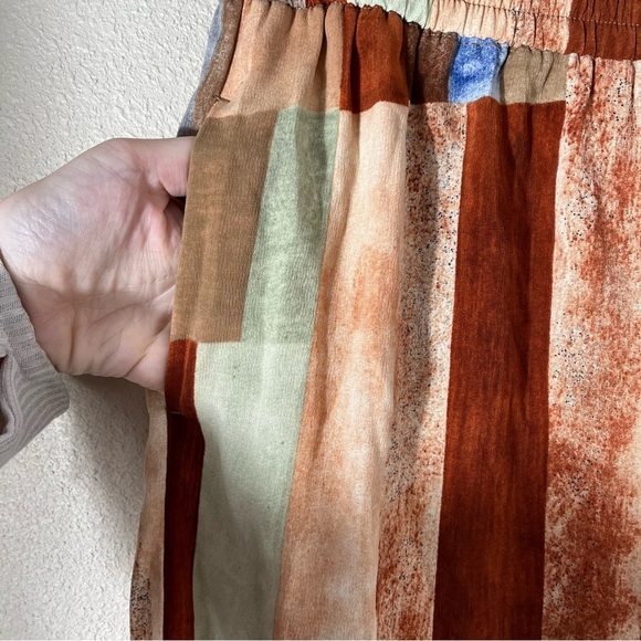 MAISON D'AMELIE x ANTHROPOLOGIE Elastic Waist Wide Leg Pants - Picture 6 of 11